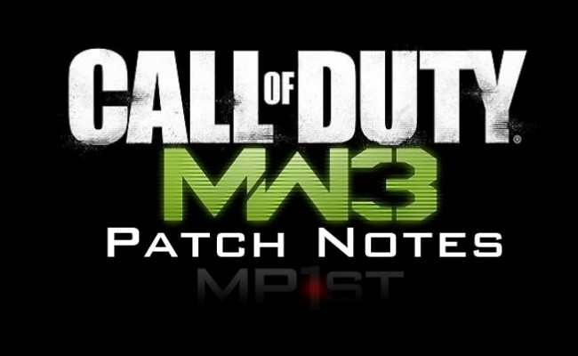 MW3 Patch 1.08 Notes – Shotgun Tweaks, Theater Improvements, Akimbos Nerfed