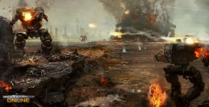 MechWarrior Online Coast Battle