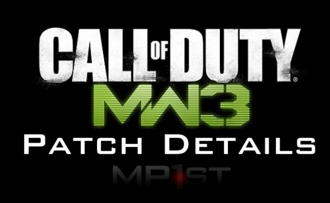 Modern Warfare 3 – PS3 Users May See Patch 1.08 This Week – On The Way For PC