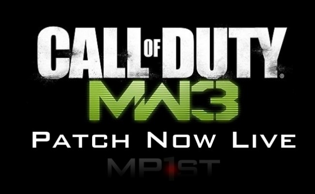 Modern Warfare 3 Patch 1.06 Now Live on PS3 and 360
