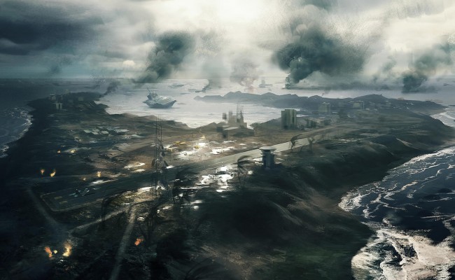 DICE Presents The New 5-Flag Design of Battlefield 3′s Wake Island