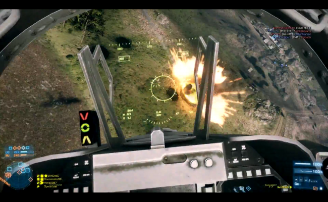 Battlefield 3 Jet Pilot Uses The Force