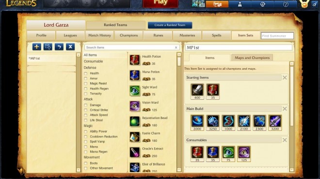 League of Legends Patch 3.7 Notes