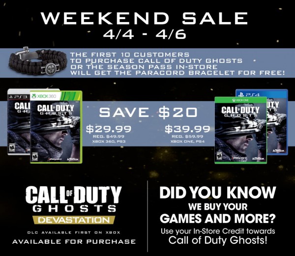 Call of Duty Sale