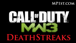 Call of Duty MW3 Death Streaks