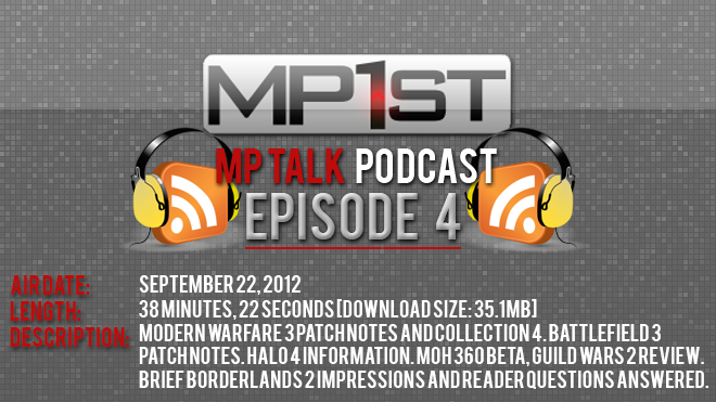 MP Talk - The Official MP1st Podcast, Episode 4 - MP1st