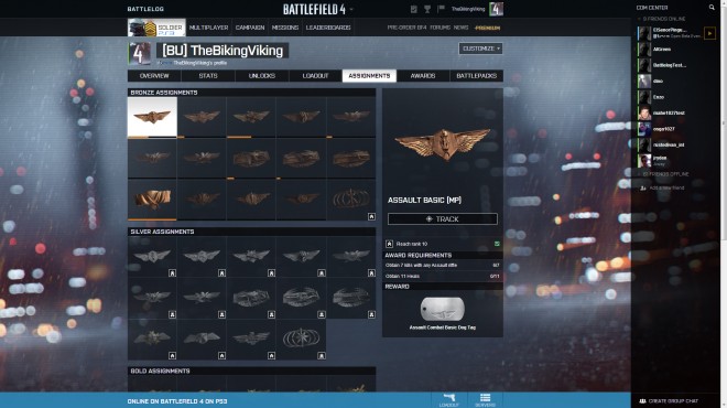 Opa Evolueren Postbode New Battlefield 4 Battlelog Screens Show Off Assignments, BattleScreen,  Missions and More - MP1st