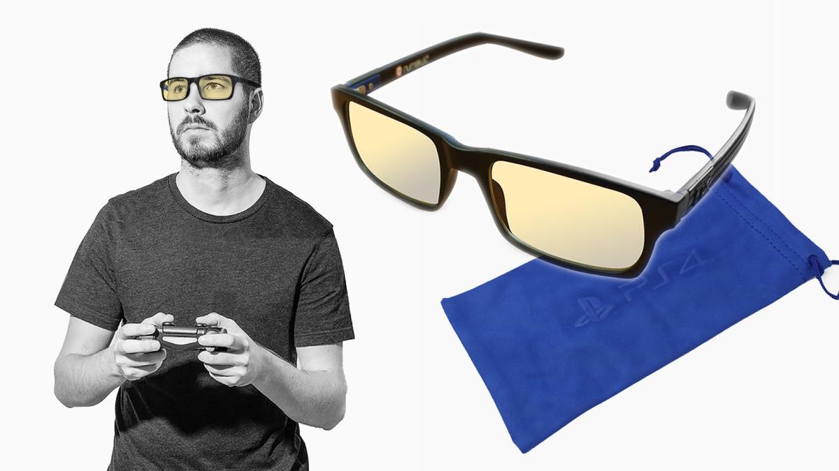 Official PS4 Gaming Glasses “Reduce Effects of Eye Strain, Blue UV Glare”