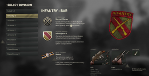cod ww2 division changes