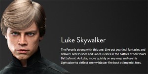 star wars battlefront 2 luke skywalker gameplay