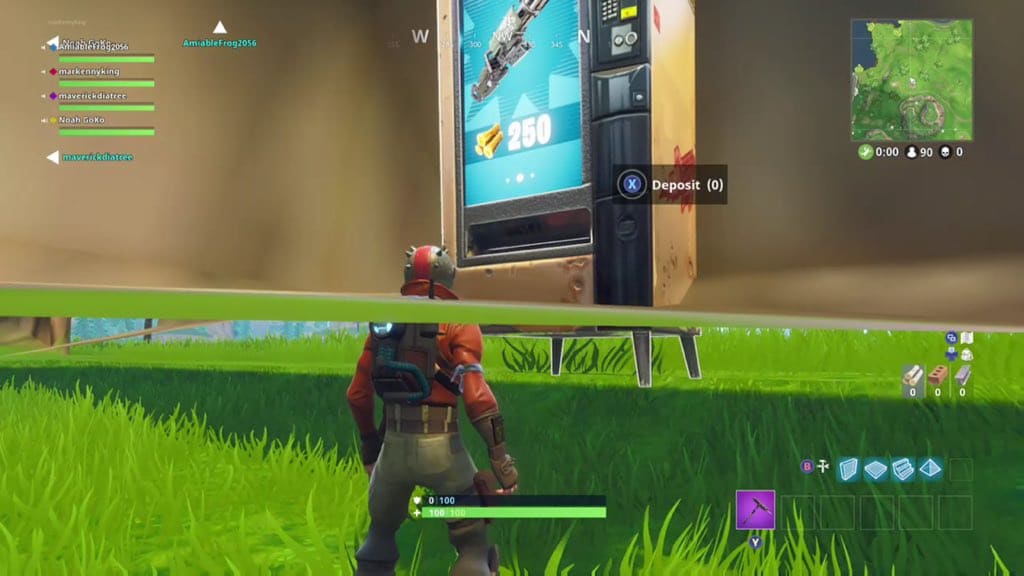 fortnite vending machines