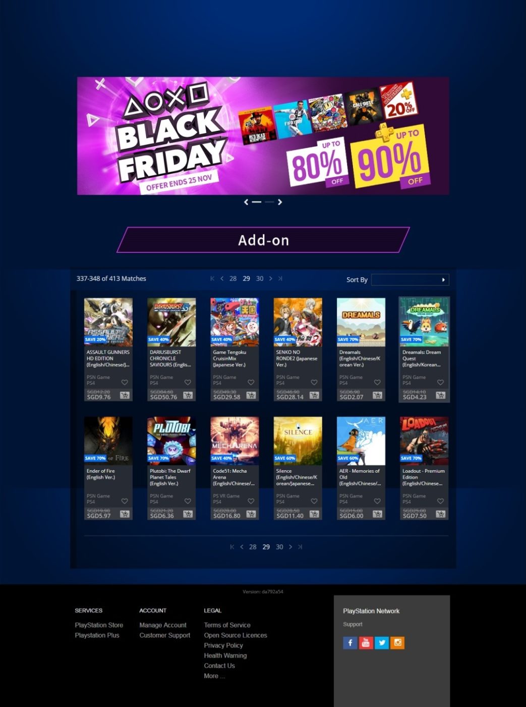 ps store black friday 2019 date