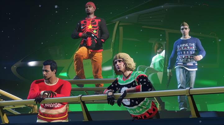 gta online holiday event