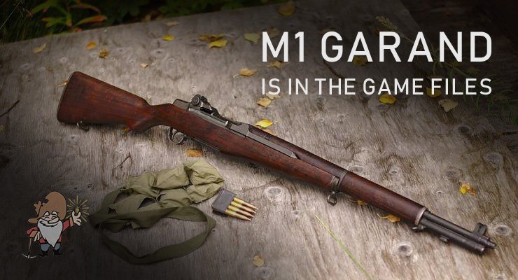 Reddit user temporyal has unearthed the Battlefield 5 M1 Garand game files!...