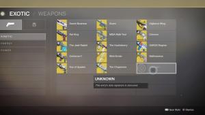 destiny 2 future exotic weapon