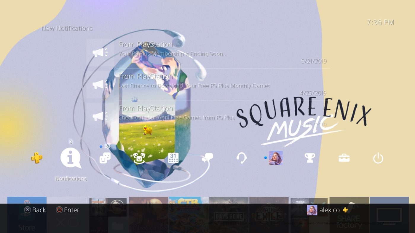 Champagne marathon Spændende Get These Free Square Enix PS4 Themes Right Now via This Download Link -  MP1st