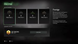 modern warfare prestige