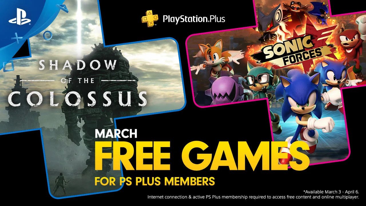 free ps plus march