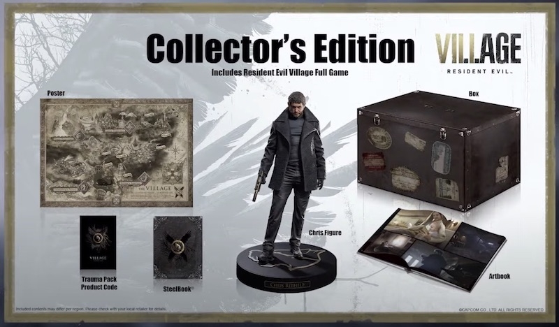 resident evil village collector's edition