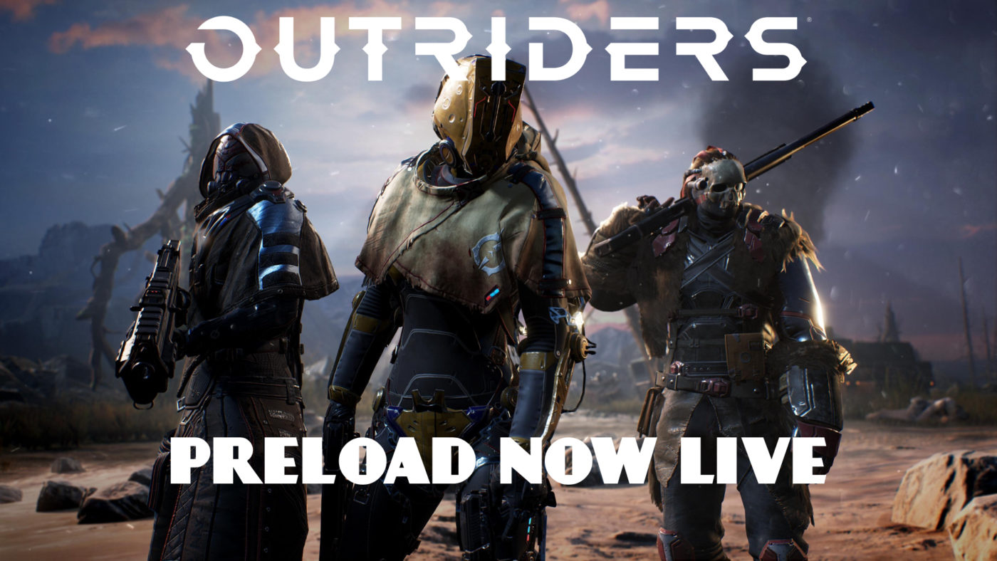Outriders pre-load file size