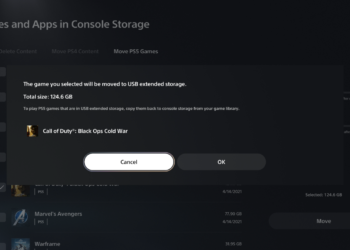 How to Move PS5 Games to External HDD Guide