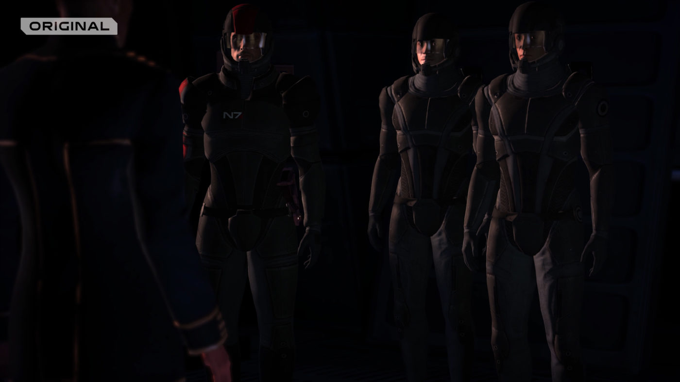 Mass Effect Legendary Edition Comparison images (0)
