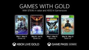 Xbox Games With Gold for May 2021