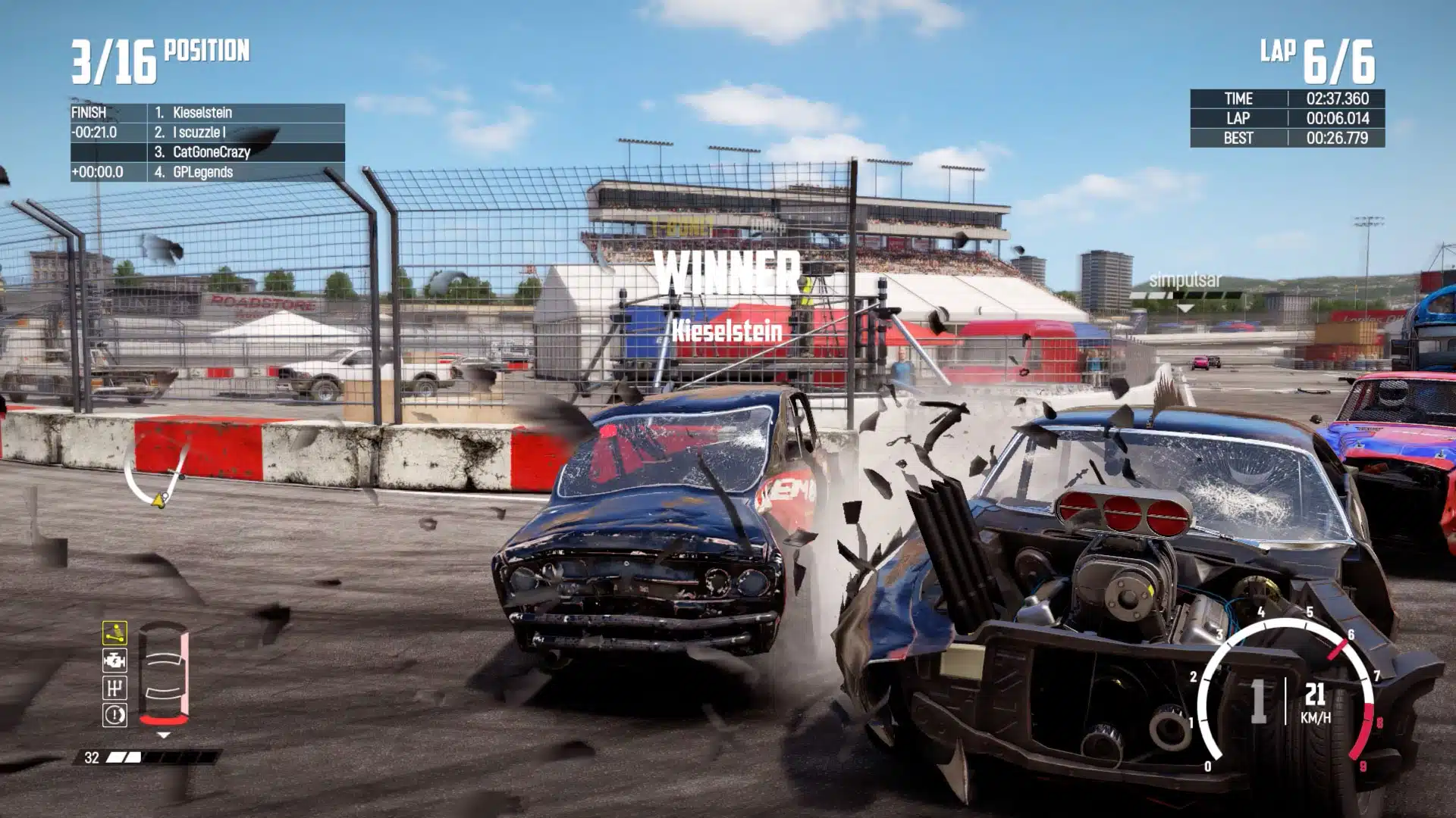 New Wreckfest Update 1.004.000 May 7 (PS4 2.04) Crashes Out for ...