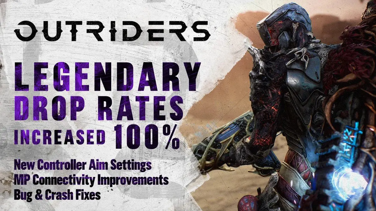 Outriders Update 1.10