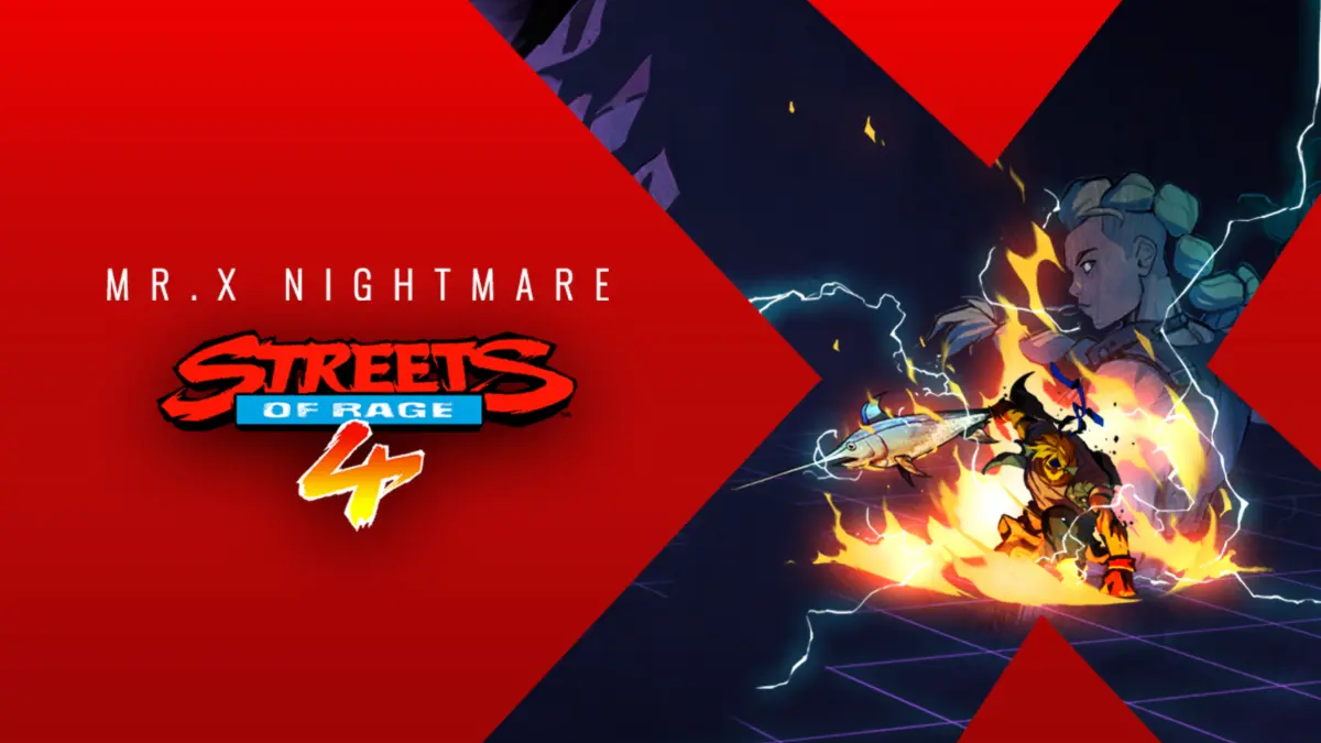 Streets of Rage 4 Mr. X Nightmare DLC Release Date