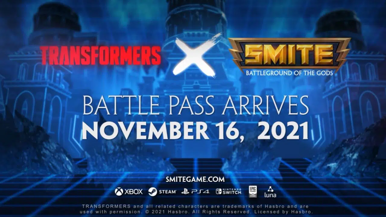Smite X Transformers Crossover Event