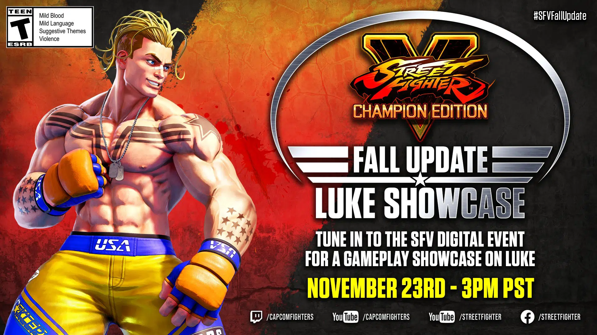 Street Fighter 5 Fall Update Livestream