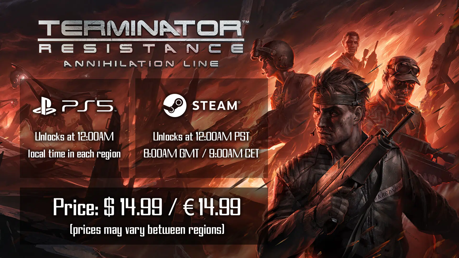terminator resistance annihilation gameplay trailer