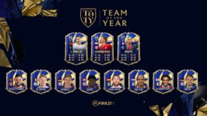 fifa 22 team of the year