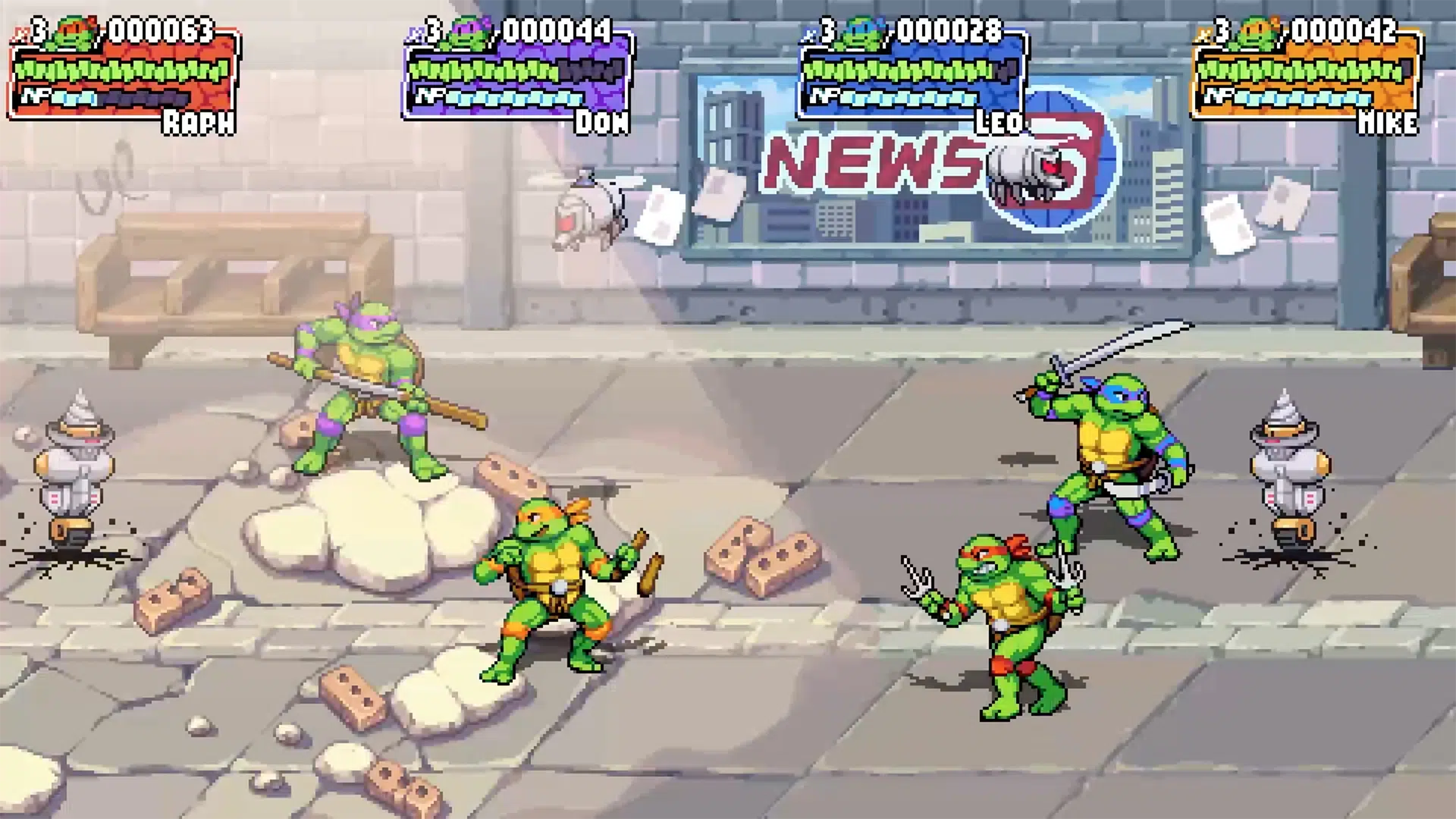 Teenage Mutant Ninja Turtles: Shredder’s Revenge PS4