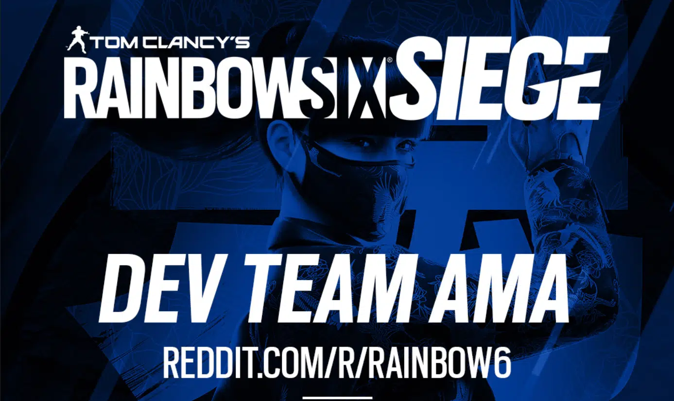 Rainbow Six Siege Reddit AMA