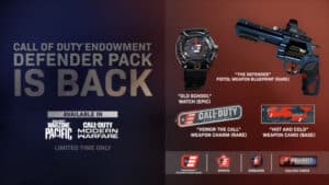 CoD Endowment Defender Pack