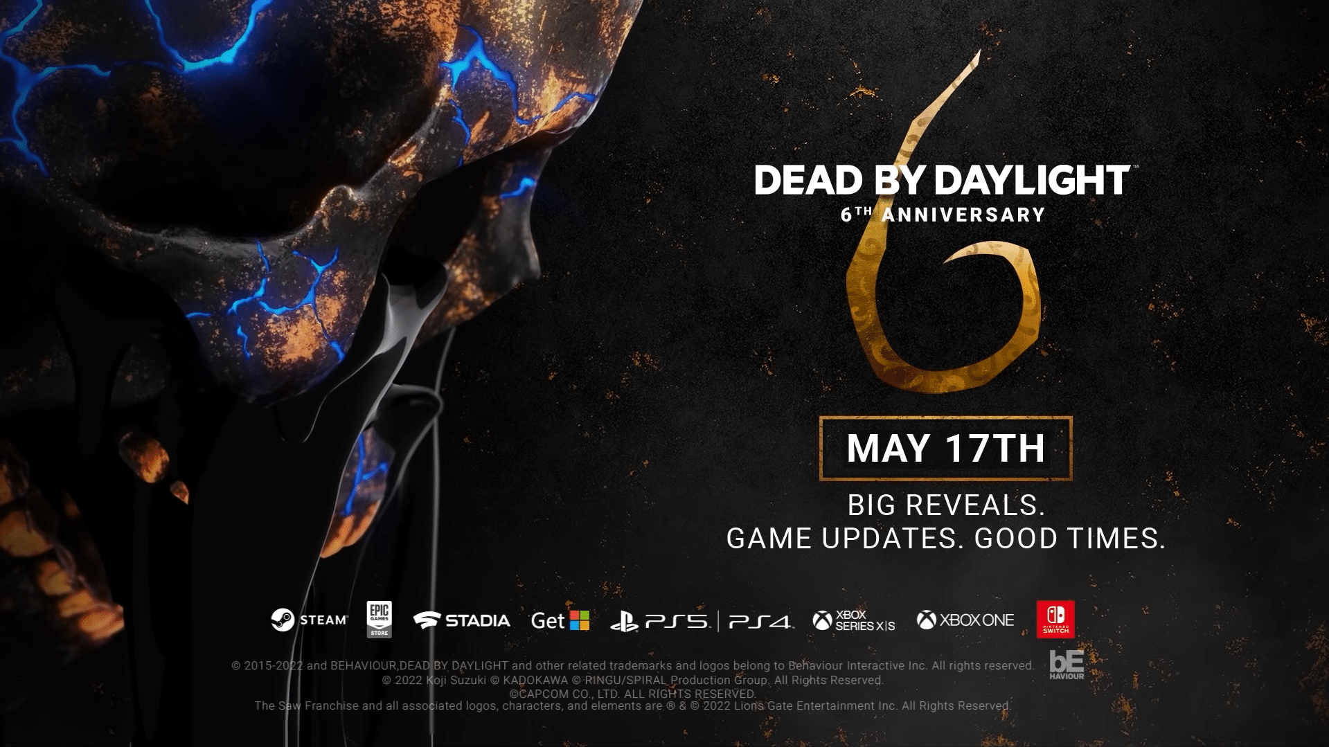 Dead by Daylight 6th Anniversary Trailer Teases Big Reveals for the May 17 Broadcast