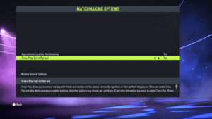 fifa 22 cross-play