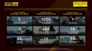 Battlefield 2042 Weekly Missions Season 1 Week 3