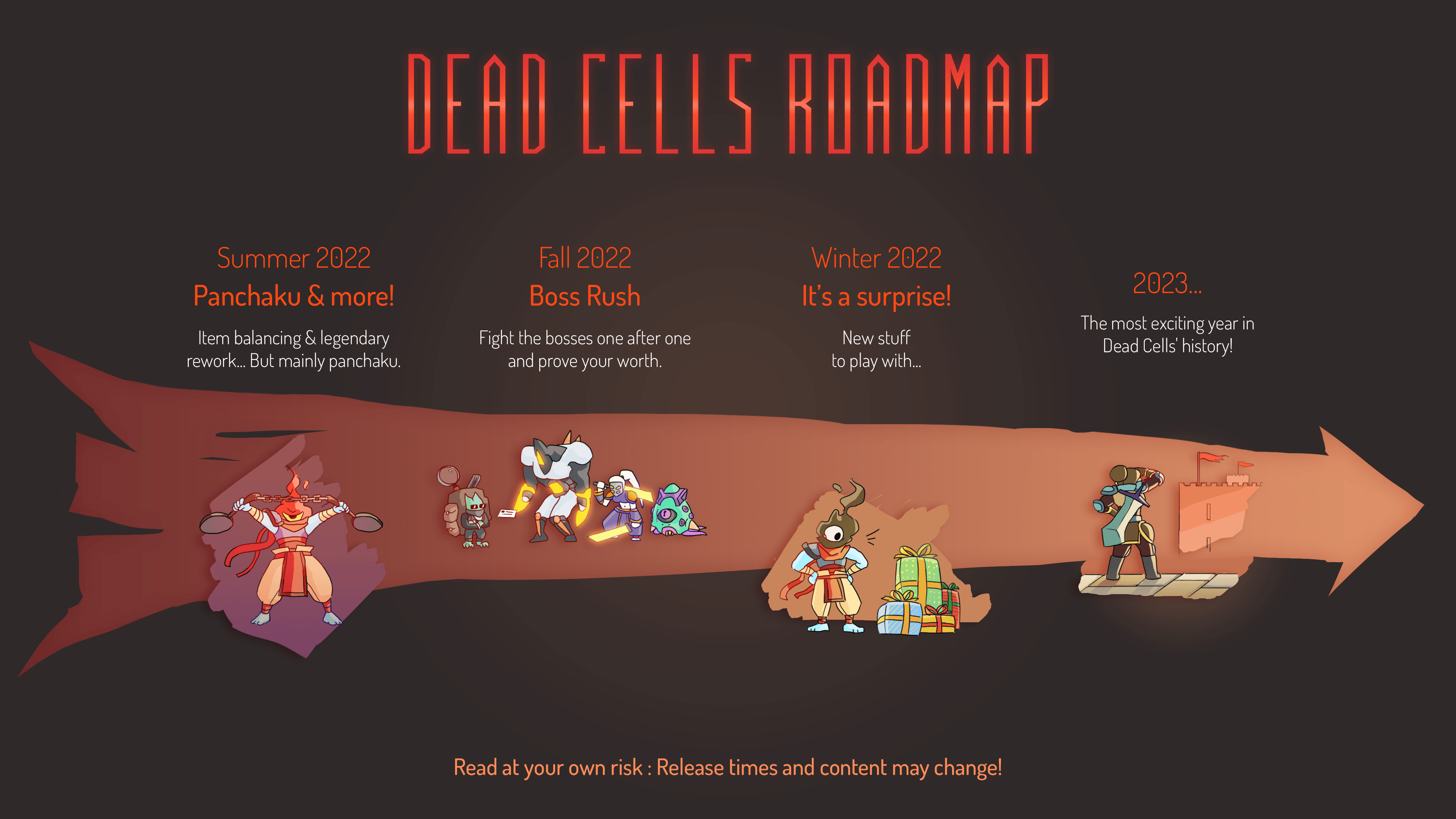 Dead Cells 2022 Roadmap