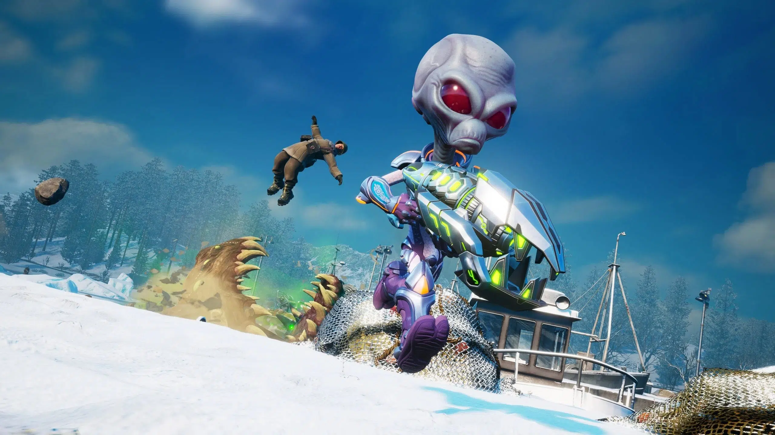 Destroy All Humans! 2 locations trailer