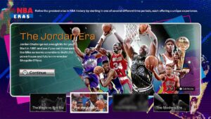 NBA 2K23 MyNBA Eras