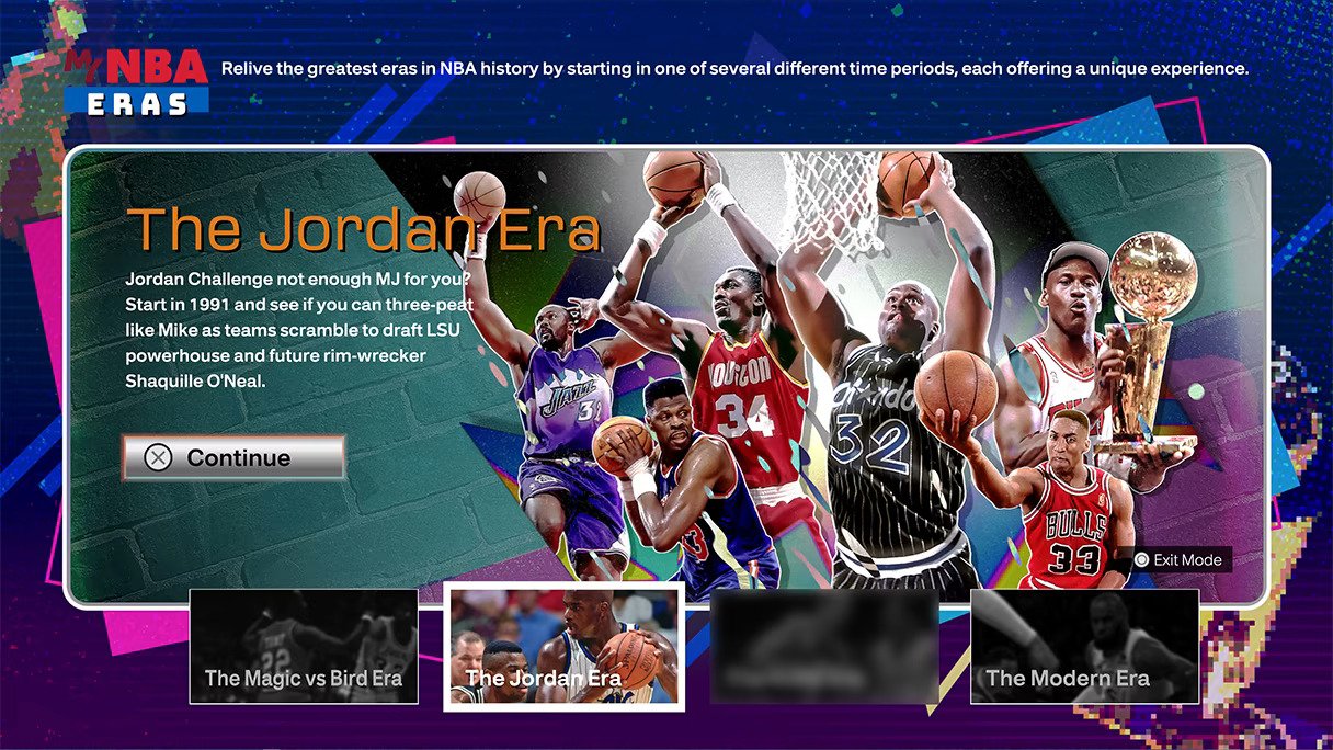 NBA 2K23 MyNBA Eras Announced for PS5 & Xbox Series X|S, Lets 