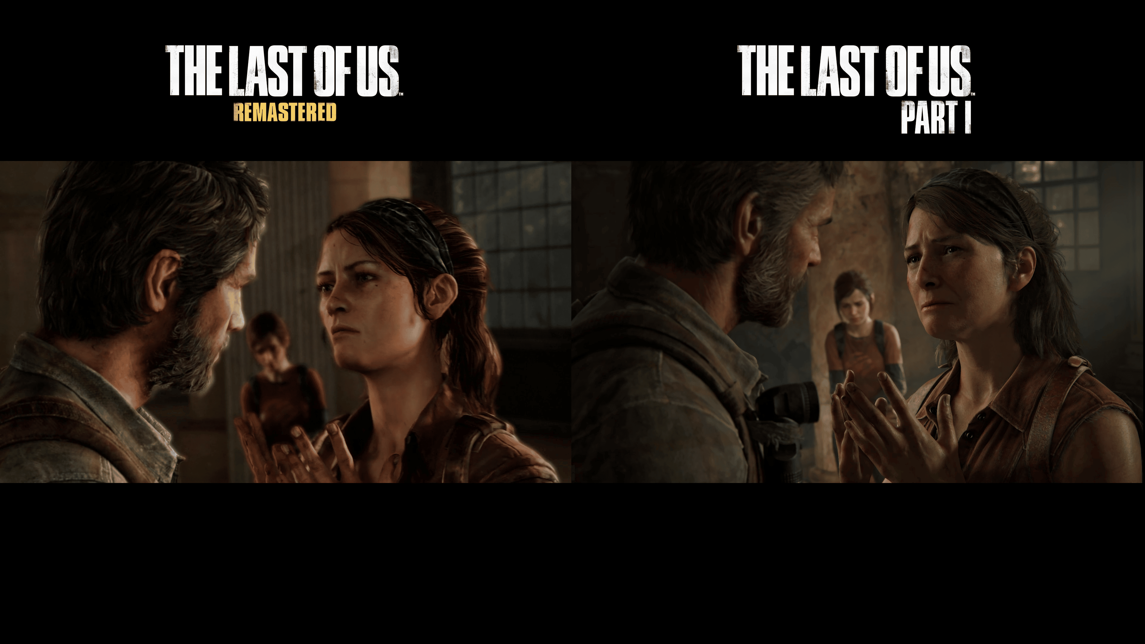 The Last of Us Part I Remake Comparison