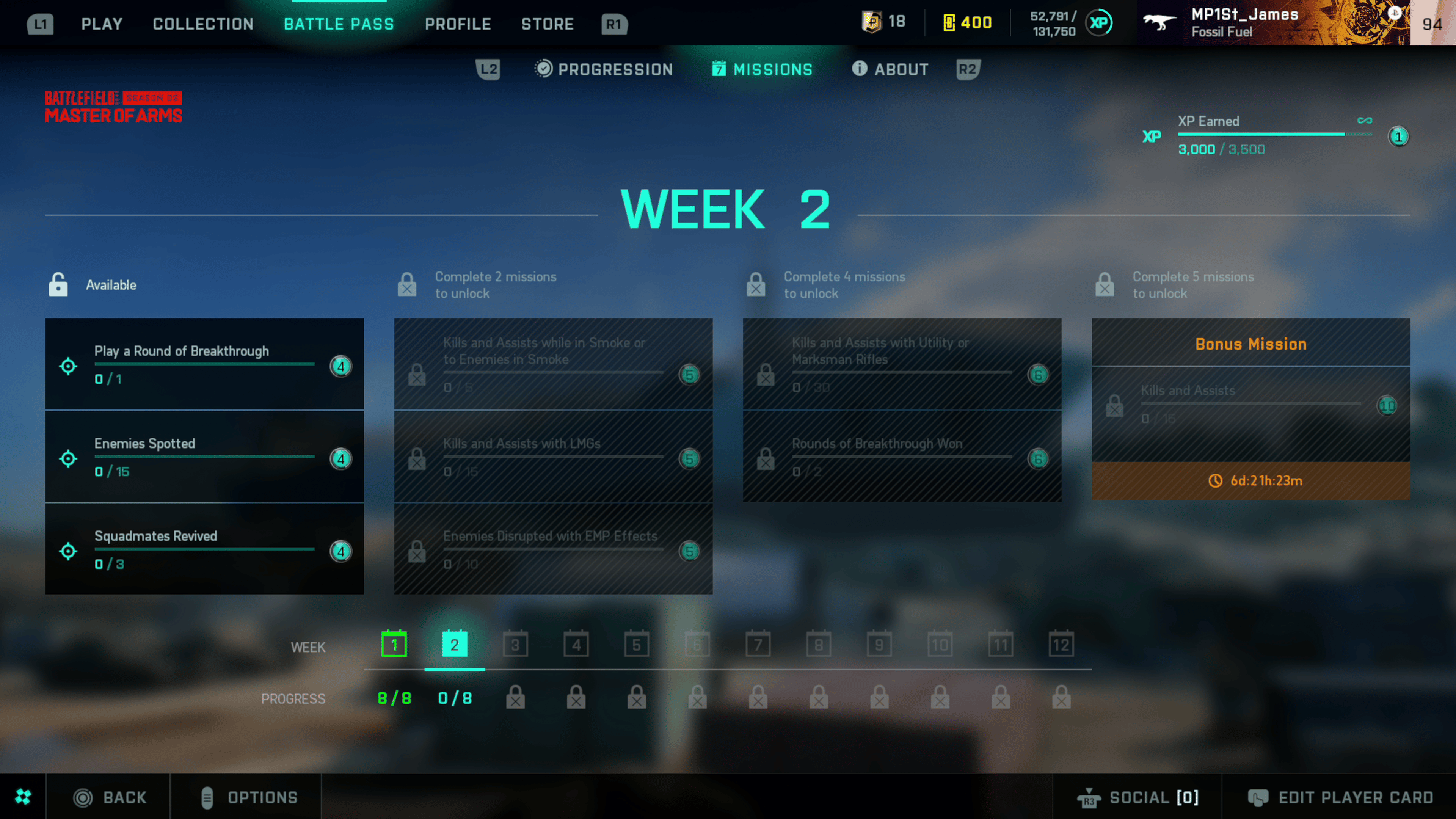 Battlefield 2042 Weekly Missions, Battle Pass Rewards for Season 2 Week