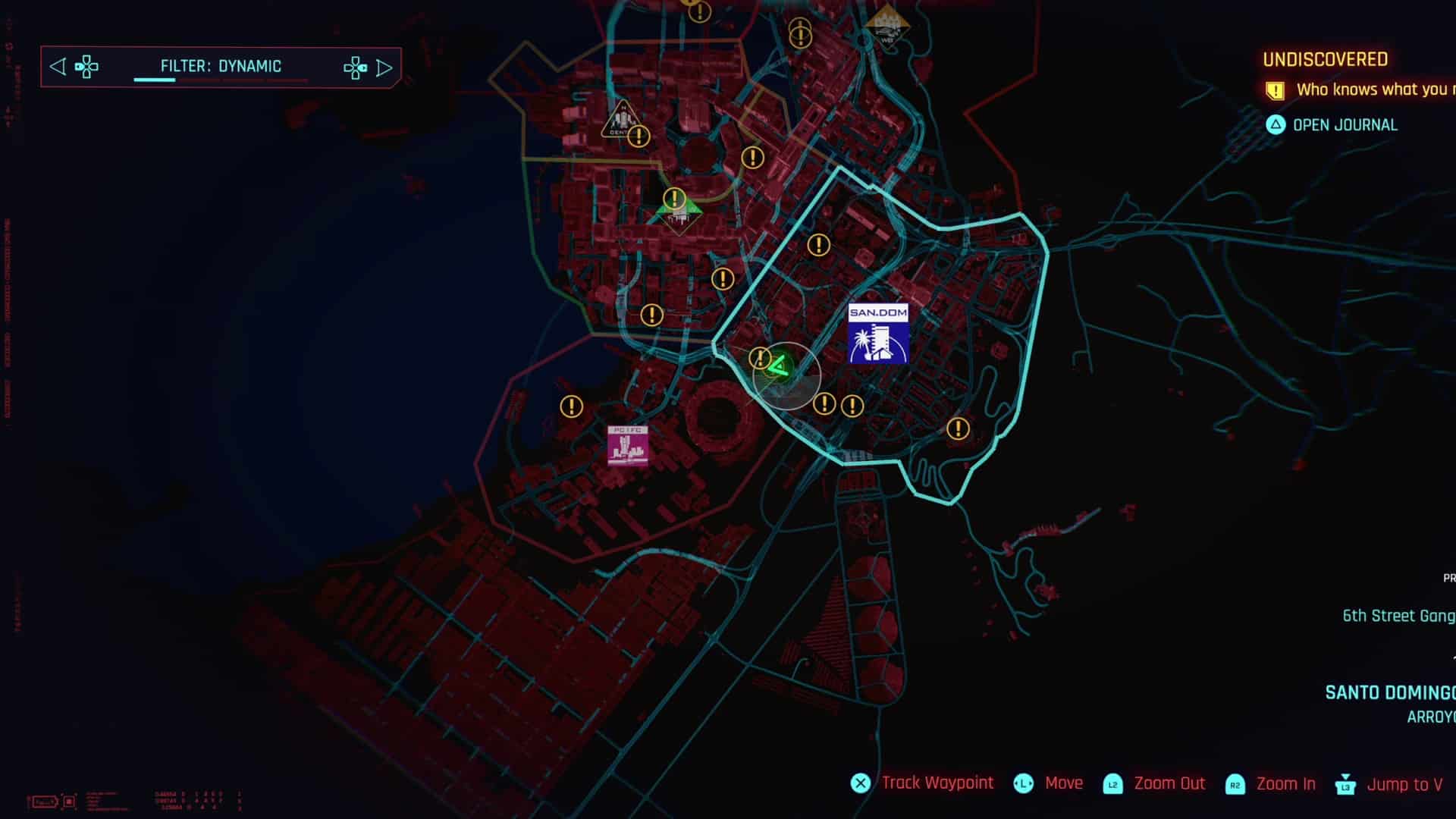 Location for Edgerunners mission Cyberpunk 2077