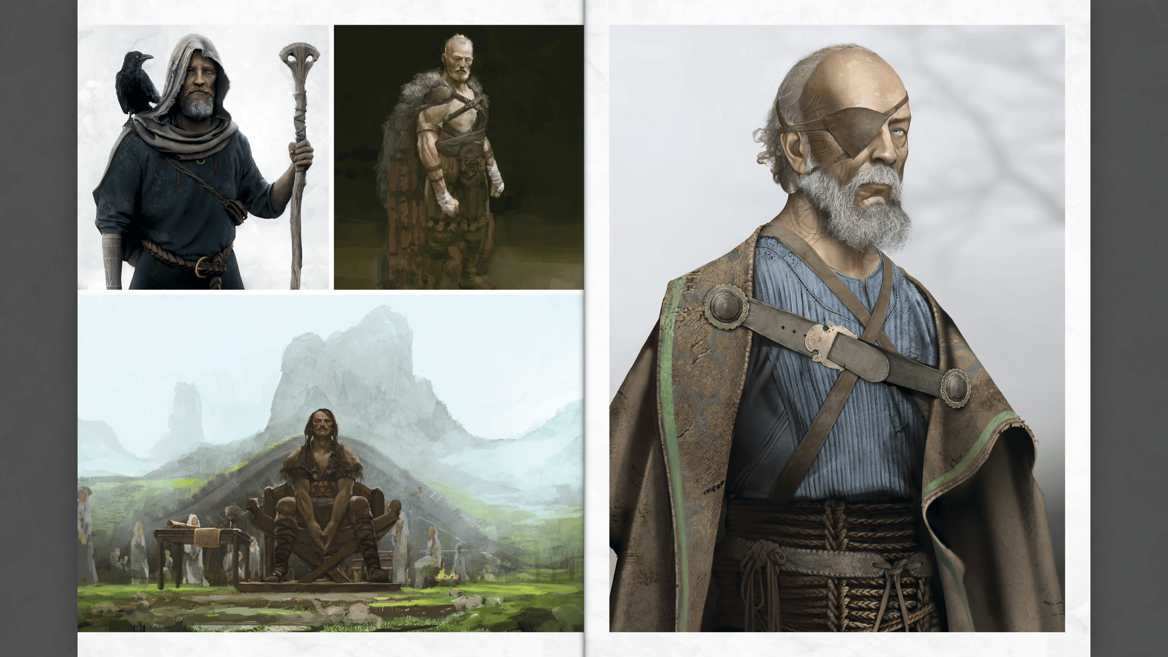 Rumor - Leaked Concept Art for Odin from GoW Ragnarok