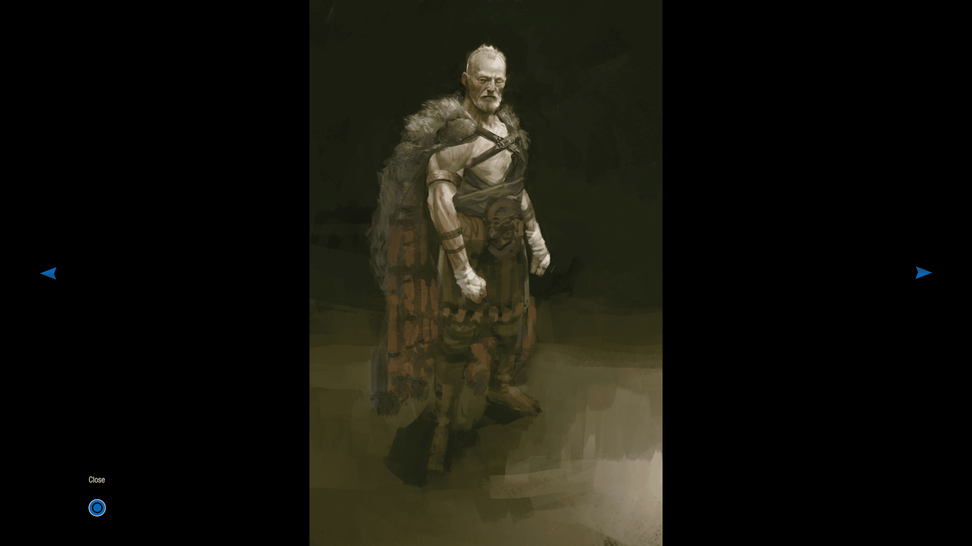 Young Odin Concept Art - God of War Ragnarök Art Gallery