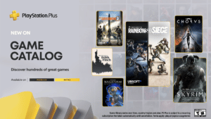 playstation plus extra and premium game catalog